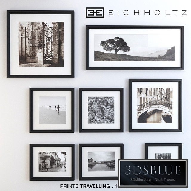 EICHHOLTZ framed prints - TRAVELLING 105677