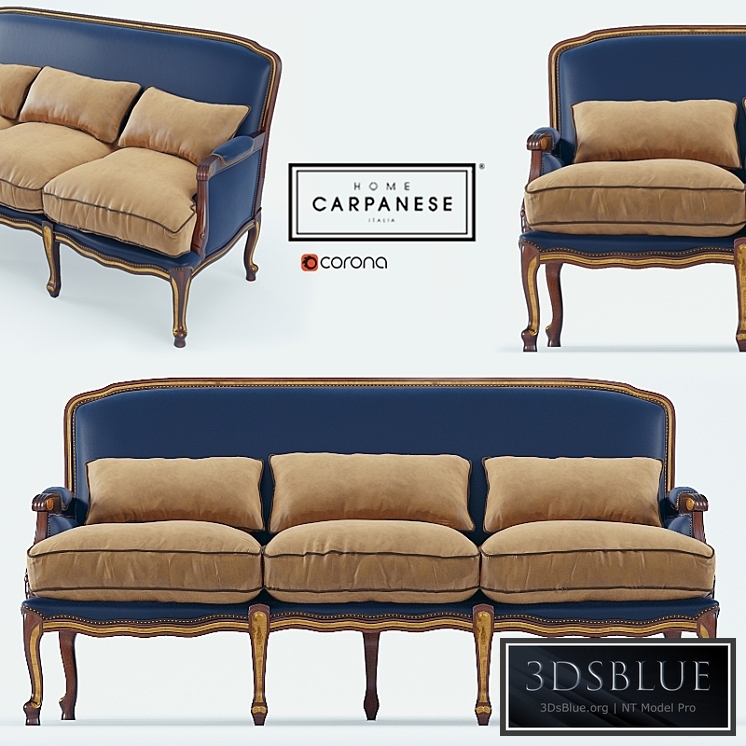 Classic sofa Carpanese