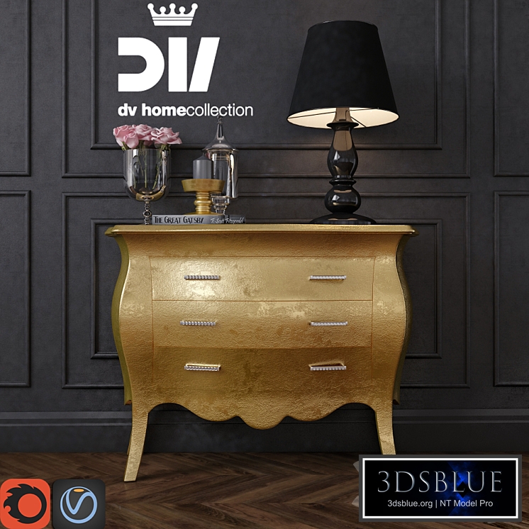 DV home collection drawer SIGN and BETWEEN lampada