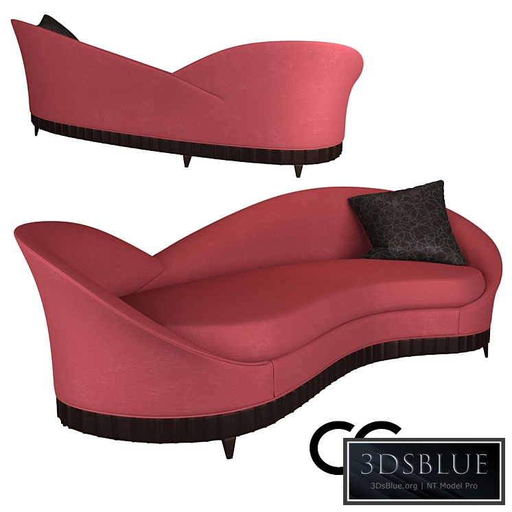 Sofa Courbe Christopher Guy