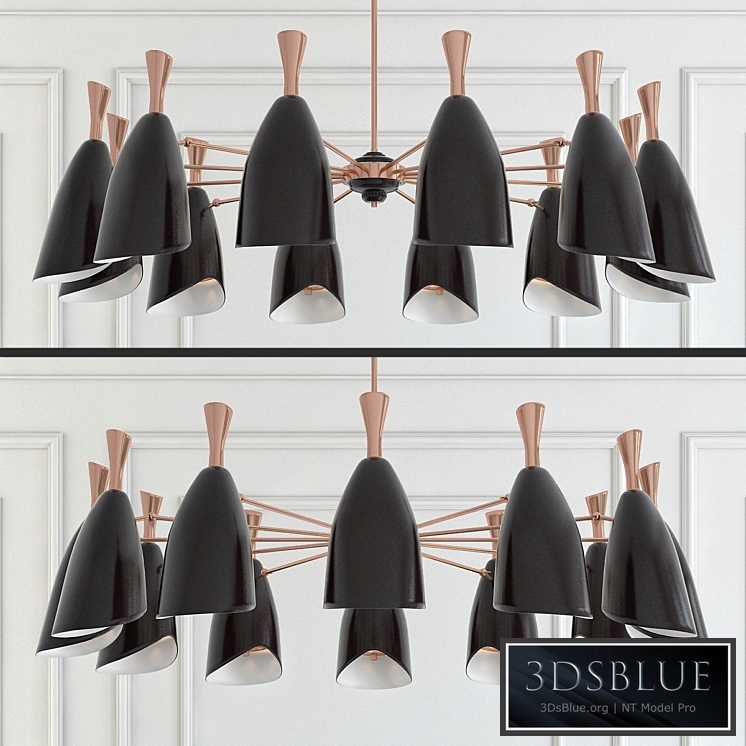 Hanging lamp lamp 12 duke symmetry