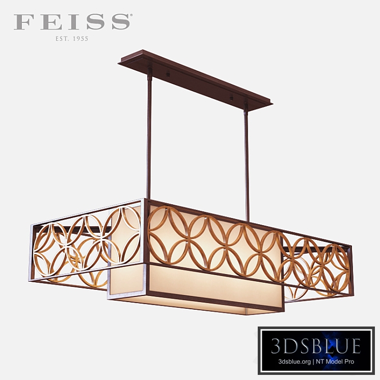Feiss - Remy 4 Light Island Chandelier