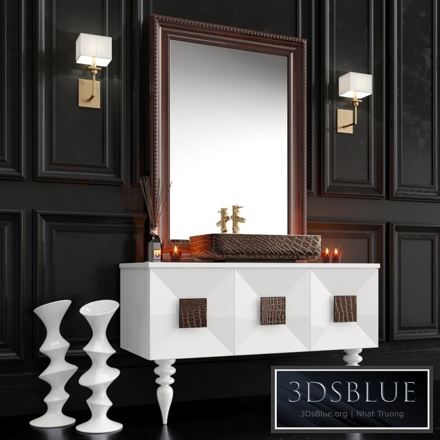 SET OF FURNITURE FOR BATH ARMADI ART FIABA