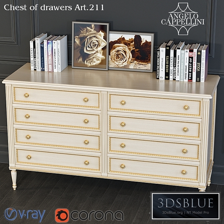 ANGELO CAPPELLINI commode Art 211