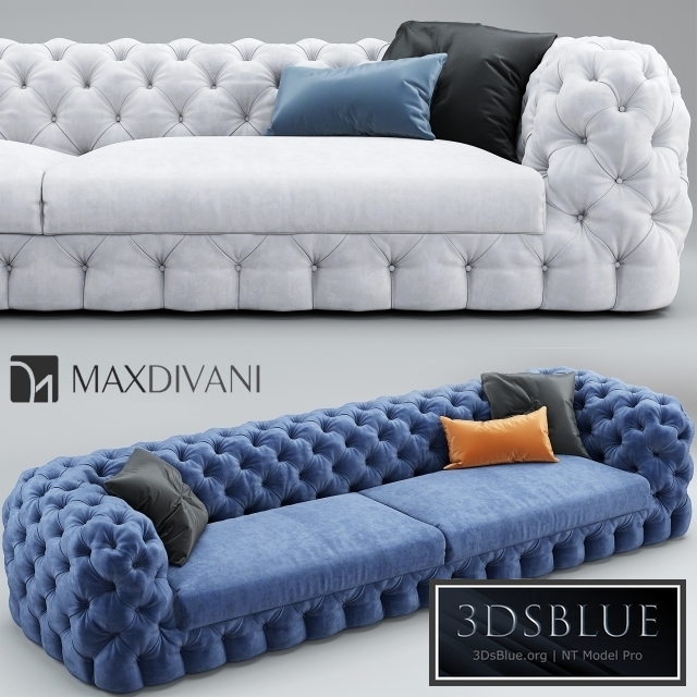 Sofa MaxDivani AUTOGRAFO Tufted