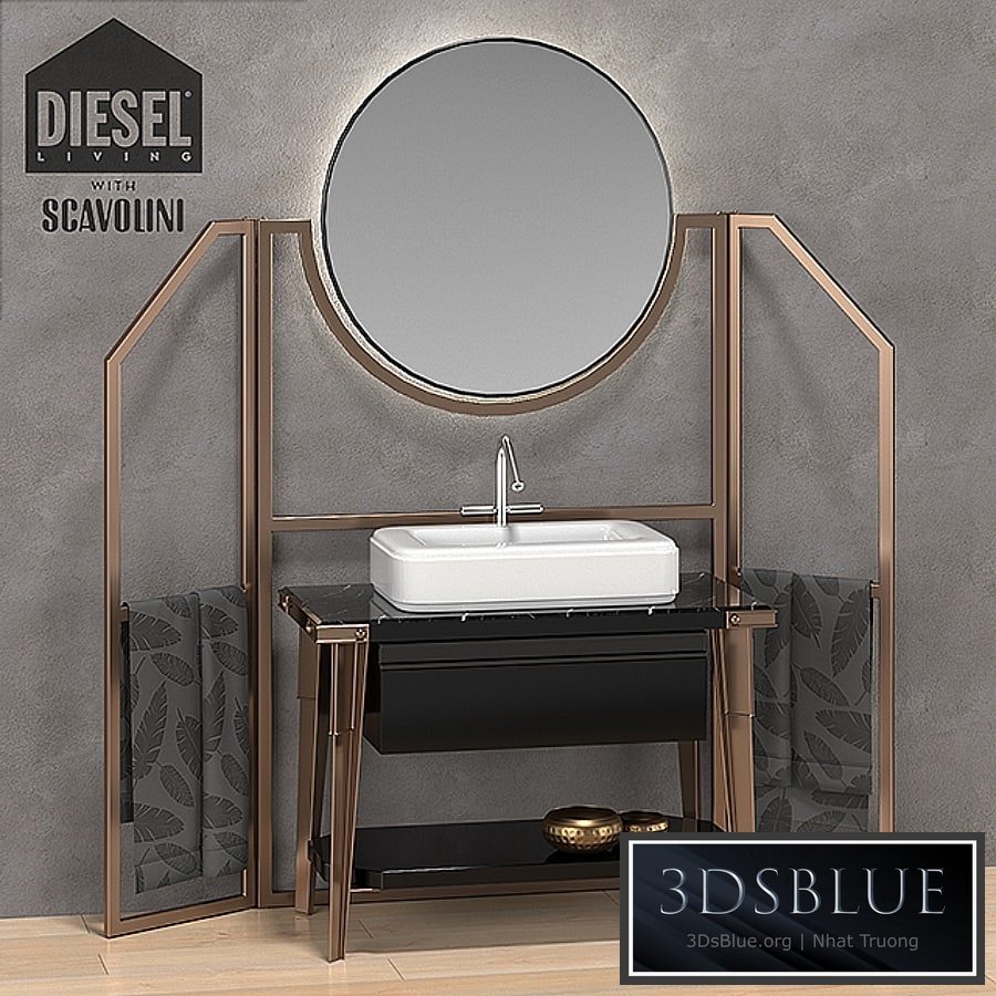 Diesel with Scavolini The Bathroom
