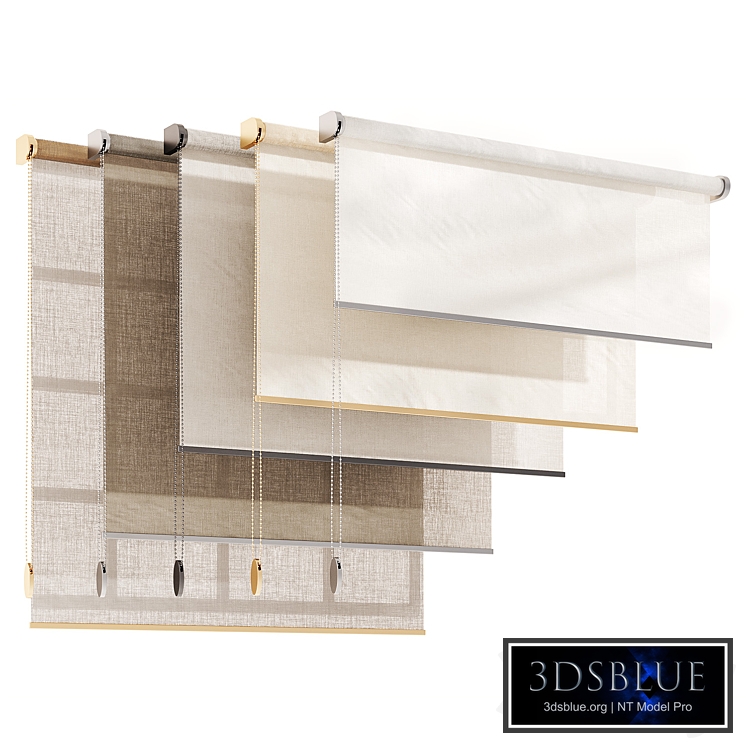 Roman Blinds Set 07 | Set of Roman Blinds