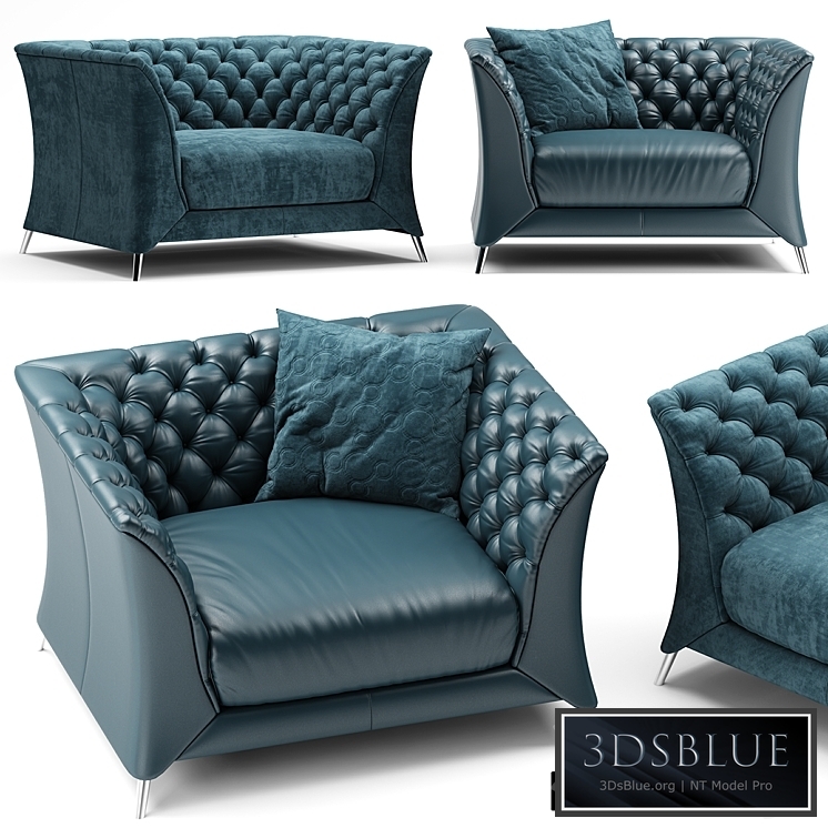 Armchair natuzzi La Scala chair