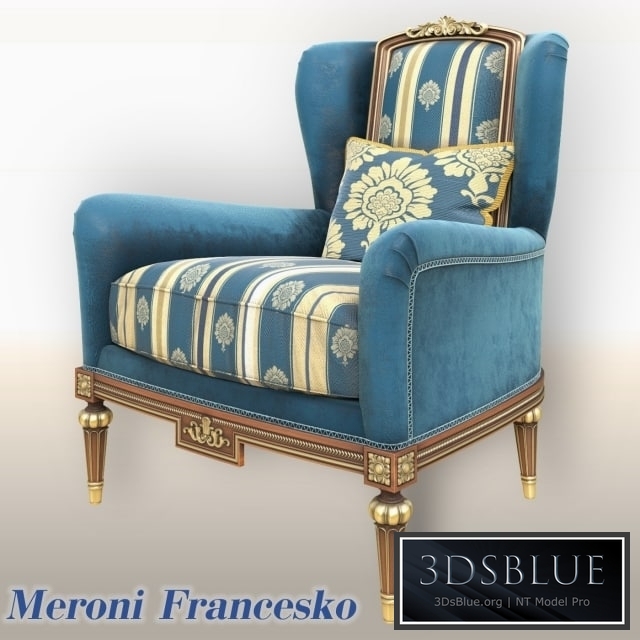 Armchair Salotti of Meroni Francesco