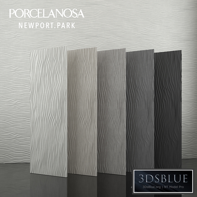 PORCELANOSA NEWPORT PARK tile wave