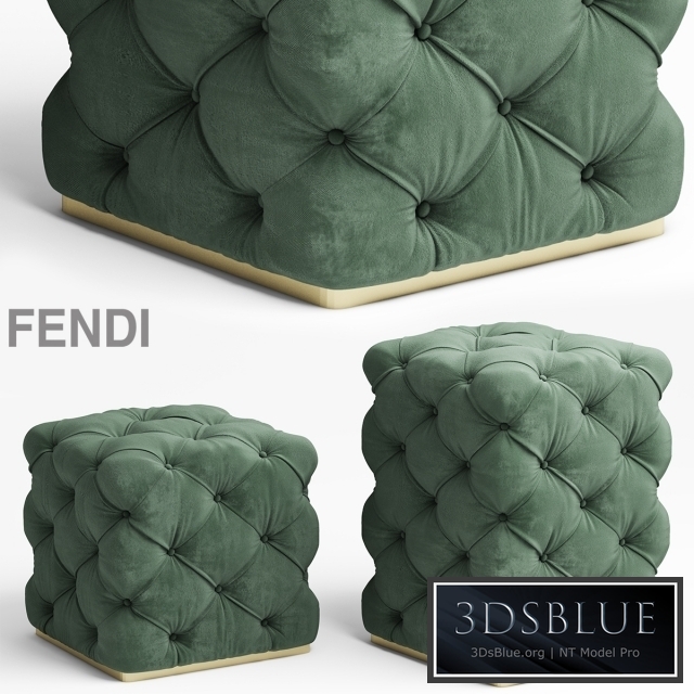 Poof fendi Kubus Ottoman