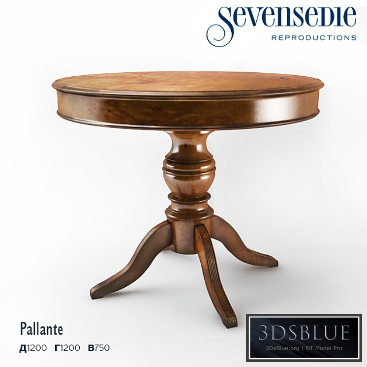 Table Seven sedie Pallante