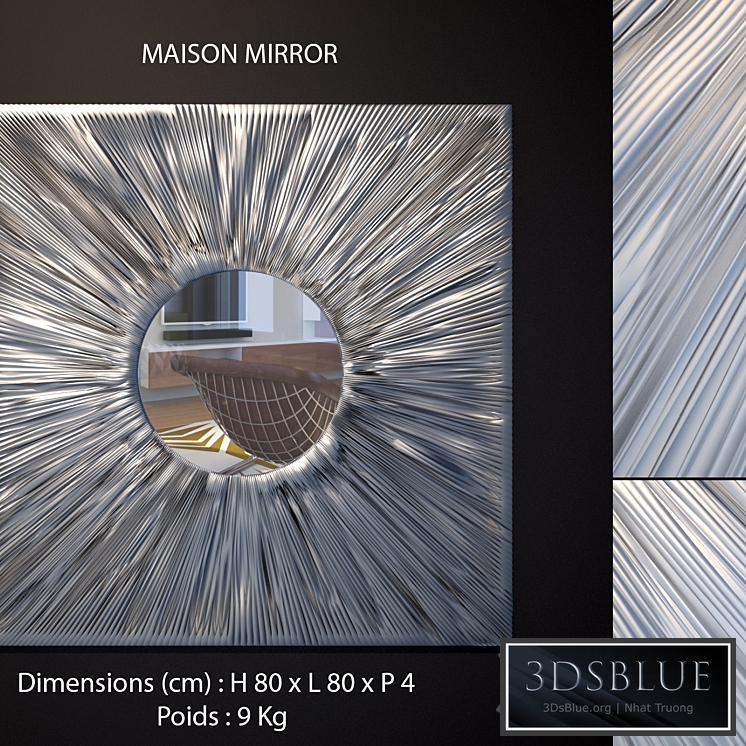 MAISONS Miroir Vortex
