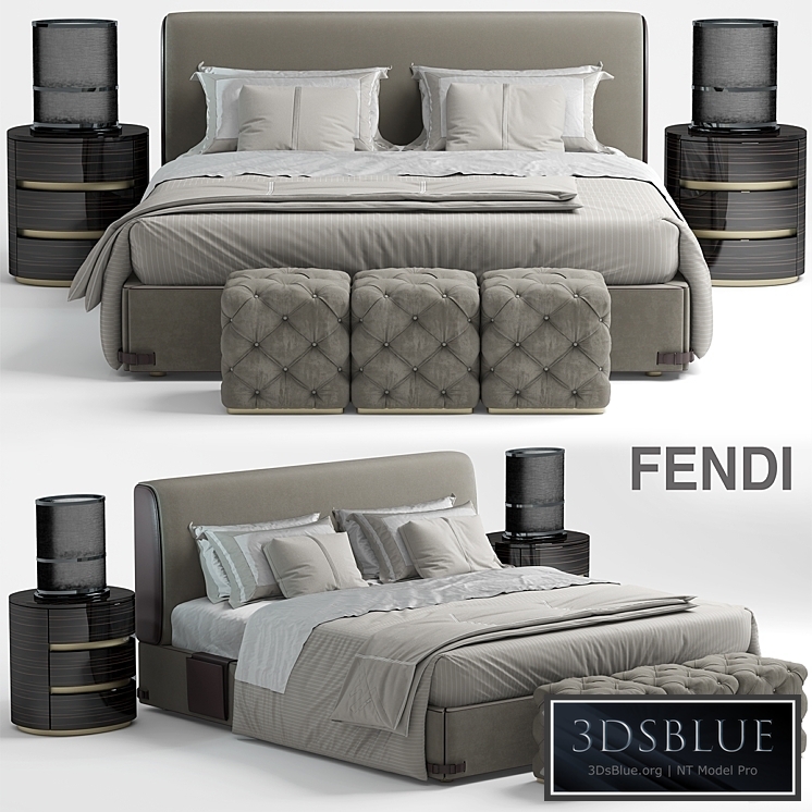 Bed fendi Soho Bed