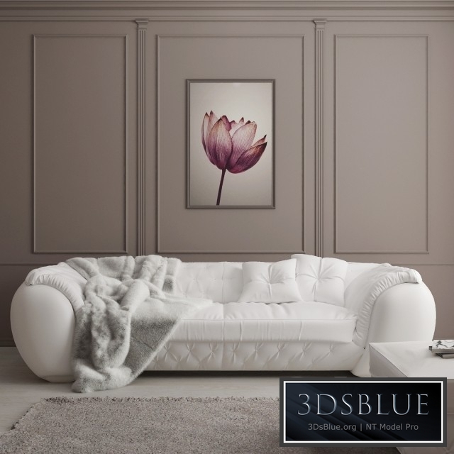 Sofa and ottoman Cortezari lapo