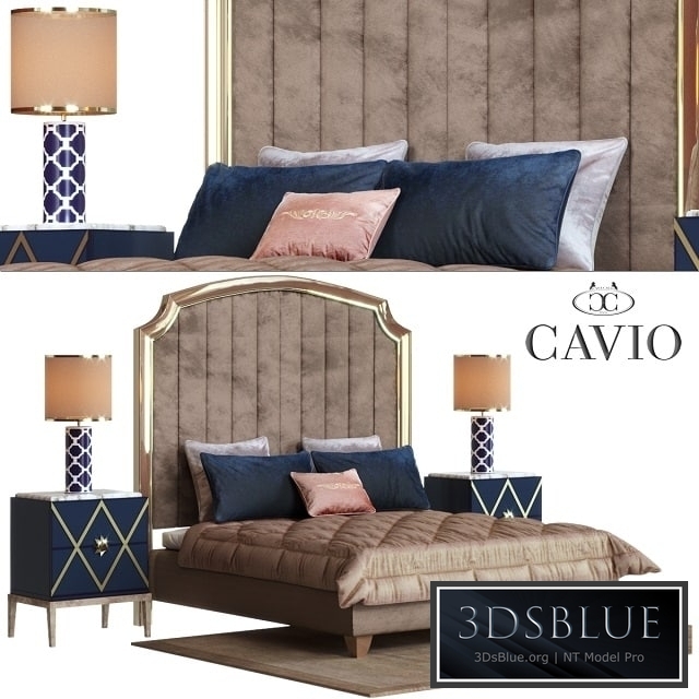 CAVIO ART DECO LINE Letto 180 SH6840F