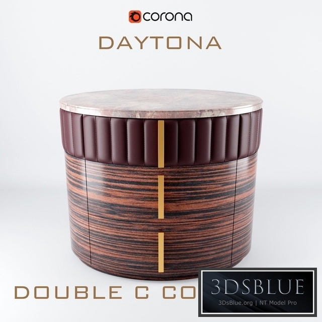 Daytona DOUBLE C COMODINO NIGHTSTAND