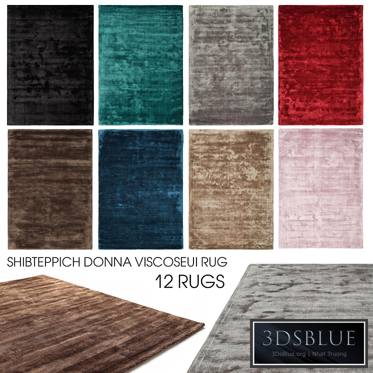 Teppich Donna Viscose