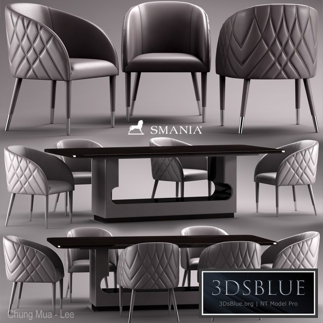 Table and chairs smania Amal