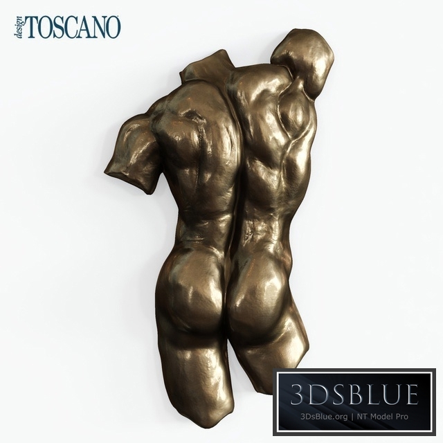 Nude Torso Wall Sculptures