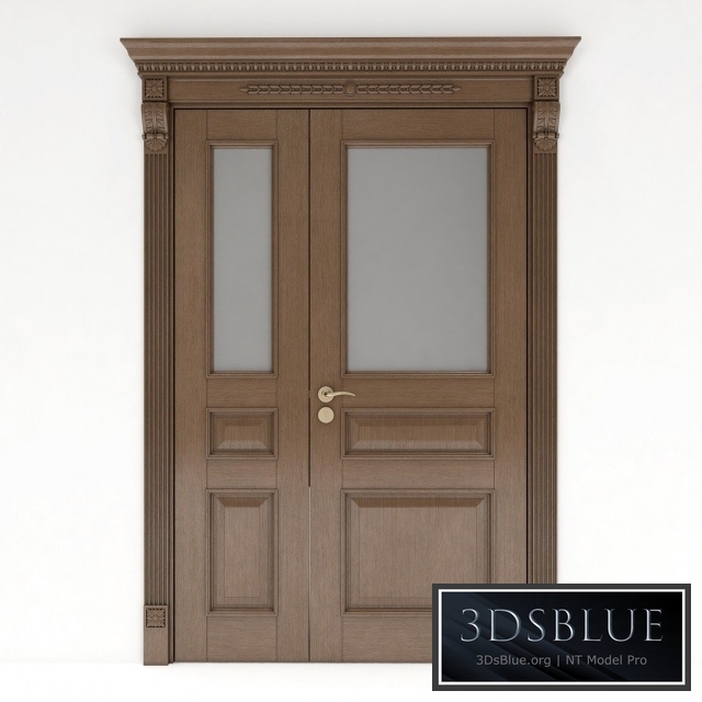 mehkomnatnaya door with glass in 1300