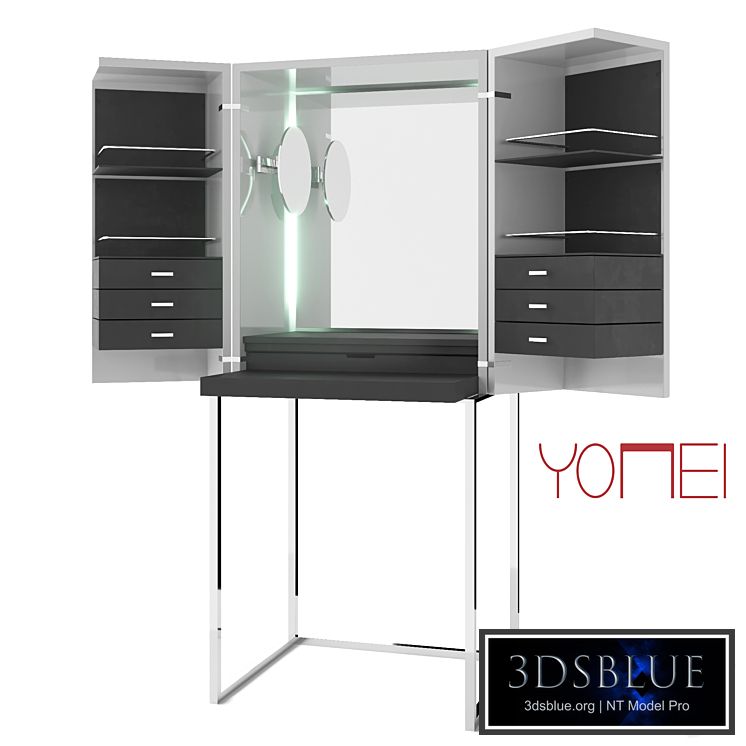 Magic Cube Yomei Dressing Table