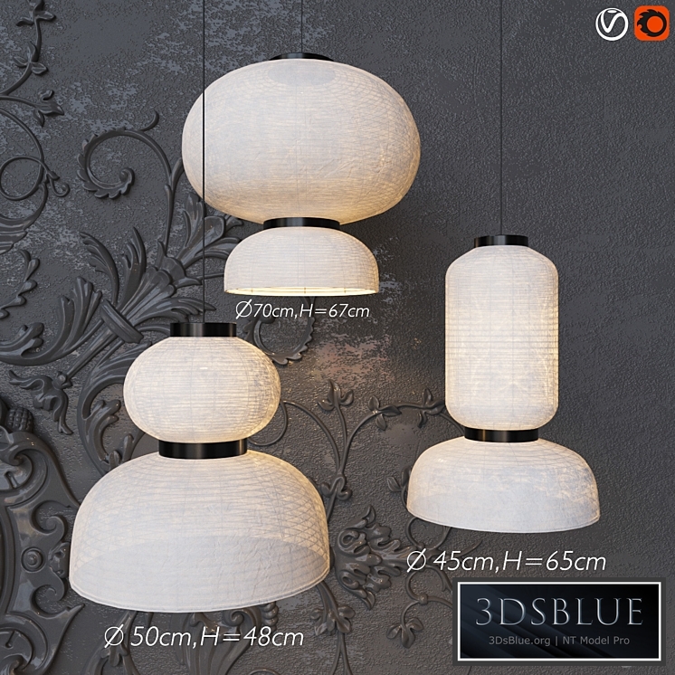 Set chandeliers Tradition Formakami