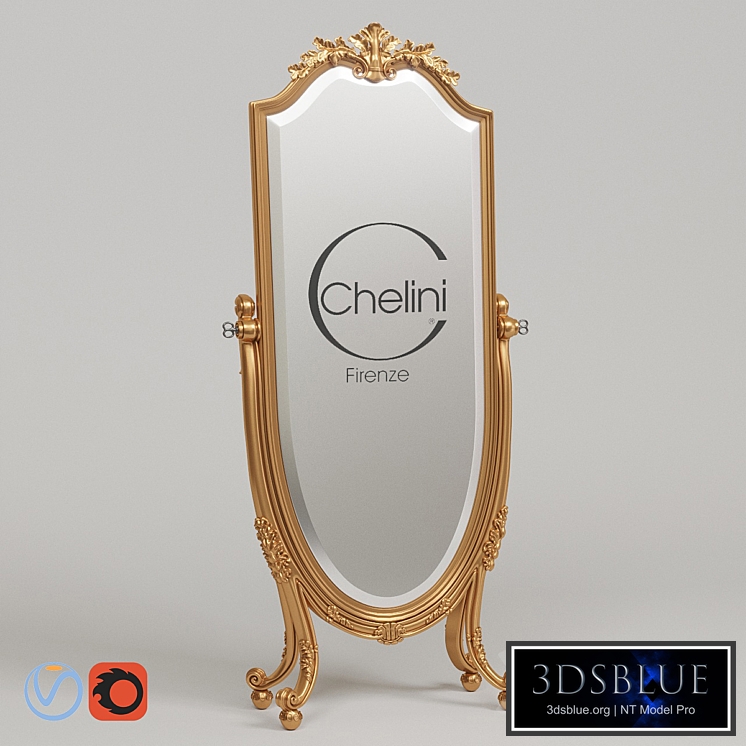 Mirror floor Chelini art. 1108