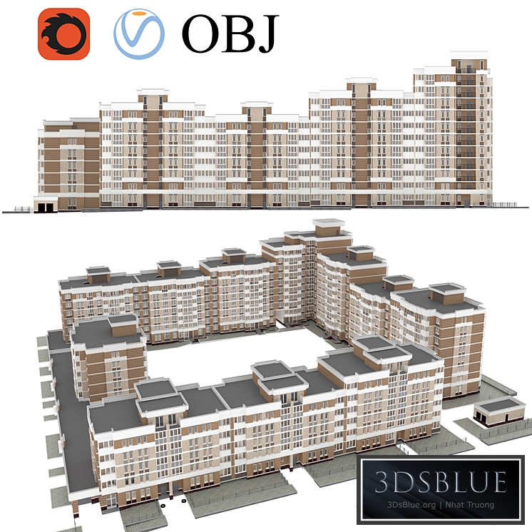 Quarterly building - apartment building