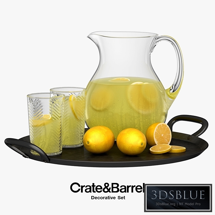 Crate & Barrel - Decorative Set