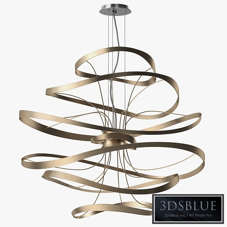 Corbett lighting - Calligraphy pendant