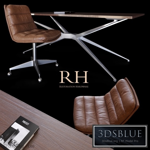 Restoration Hardware | Griffith Chair &amp; Maslow desk
