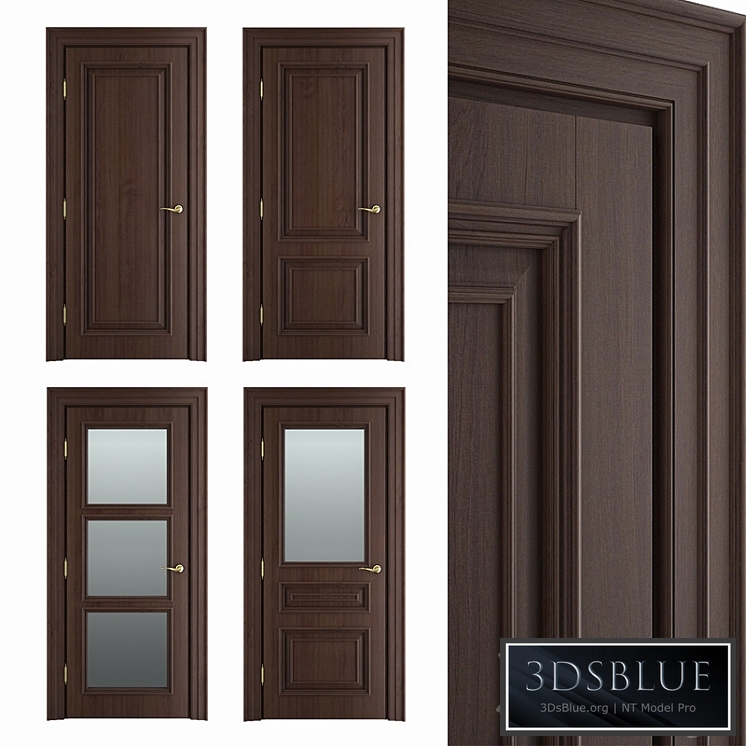 Massivstyle Interier CHOCOLATE Door 01