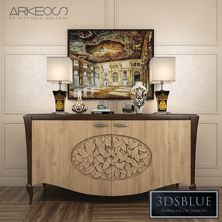 Sideboard Arkeos KRONOS K100 Noce grano