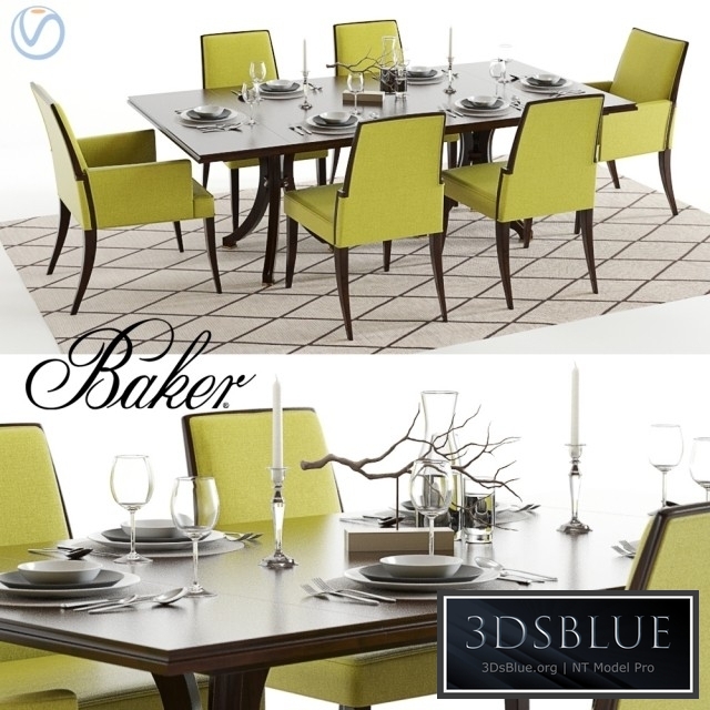 Baker Vienna Table and Abrazo Chairs