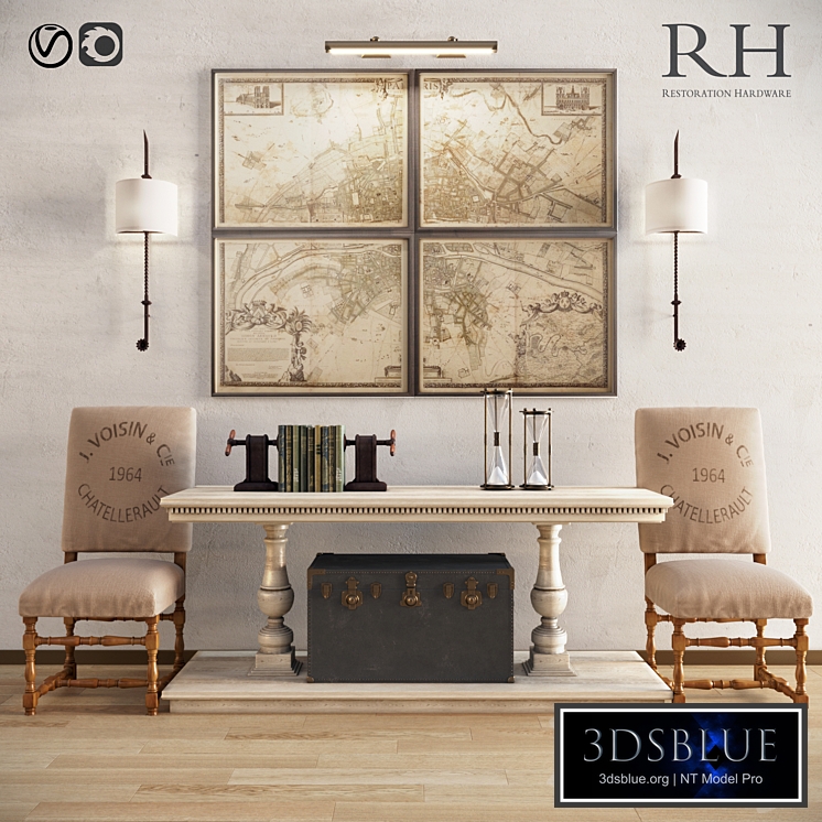 Restoration hardware decor set