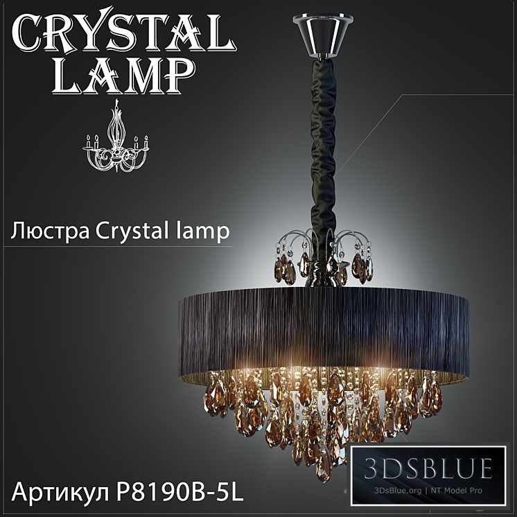 Chandelier Crystal Lamp P8190B-5L