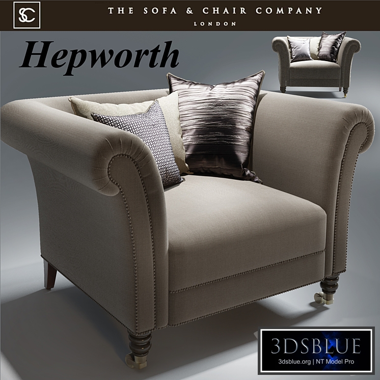 Hepworth armchair_The sofa and chair company