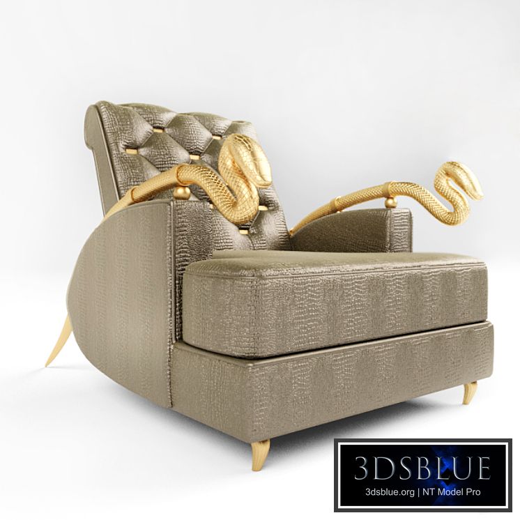 Roberto cavalli snake chair