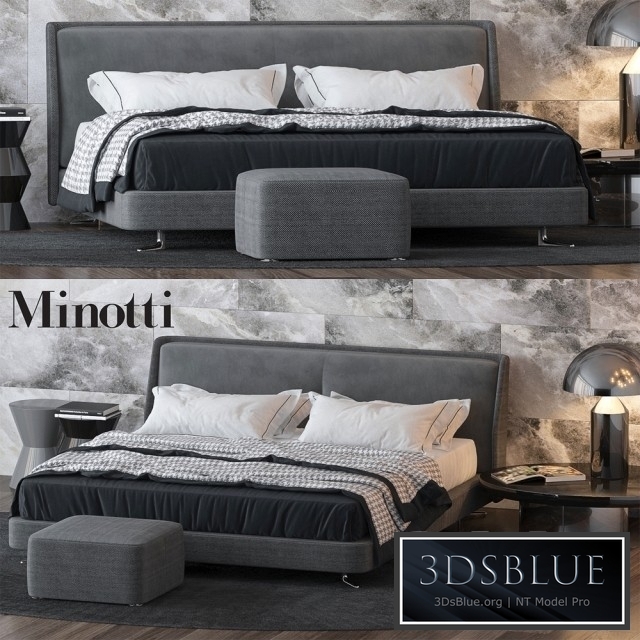 Bed by Minotti