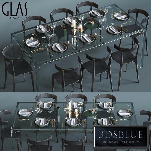 Glas Italia table set