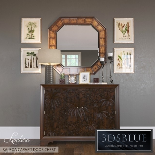BALBOA CARVED DOOR CHEST