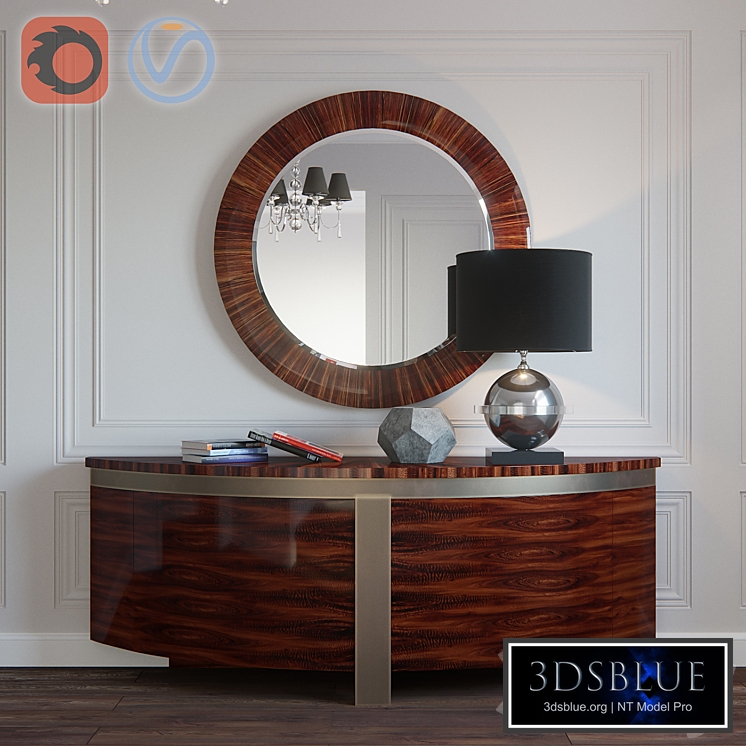 Giorgio Collection And Eichholtz Table Lamp Orbit