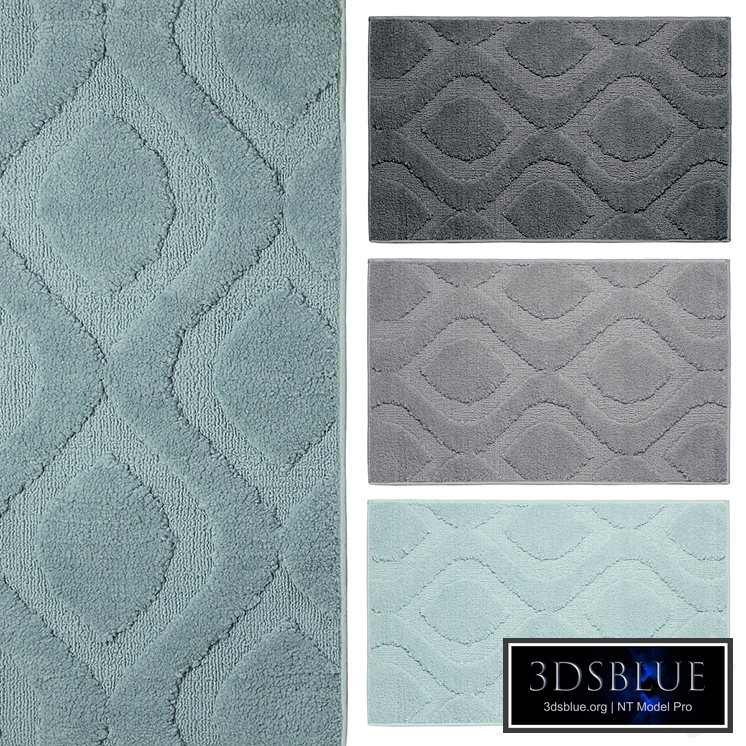 Jean Pierre Plush Bath Mat